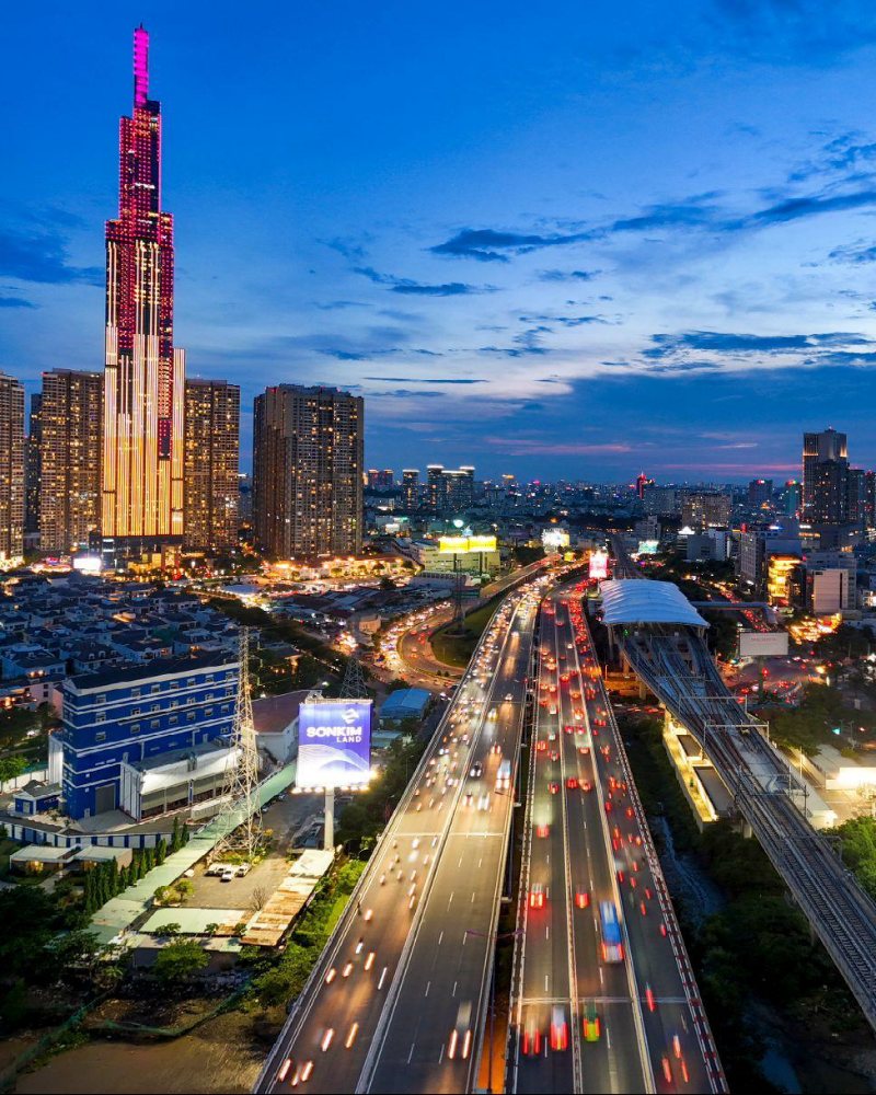 Landmark 81 và Metro số 1